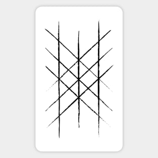 Web of Wyrd Design | Viking Symbols Magnet